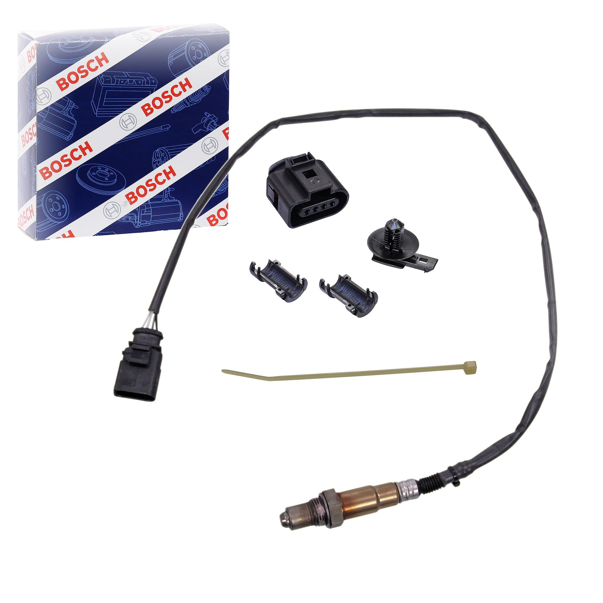 BOSCH Sonda lambda 0258010036 Compatibile con: AUDI A1, A1 Sportback, A3, A3 Cabriolet, A3 Sportback, A4 B8 Avant, A5, A5 Cabriolet, A6 Allroad C6, A6 C6, A6 C6 Avant, A8 D3, A8 D4, Q7