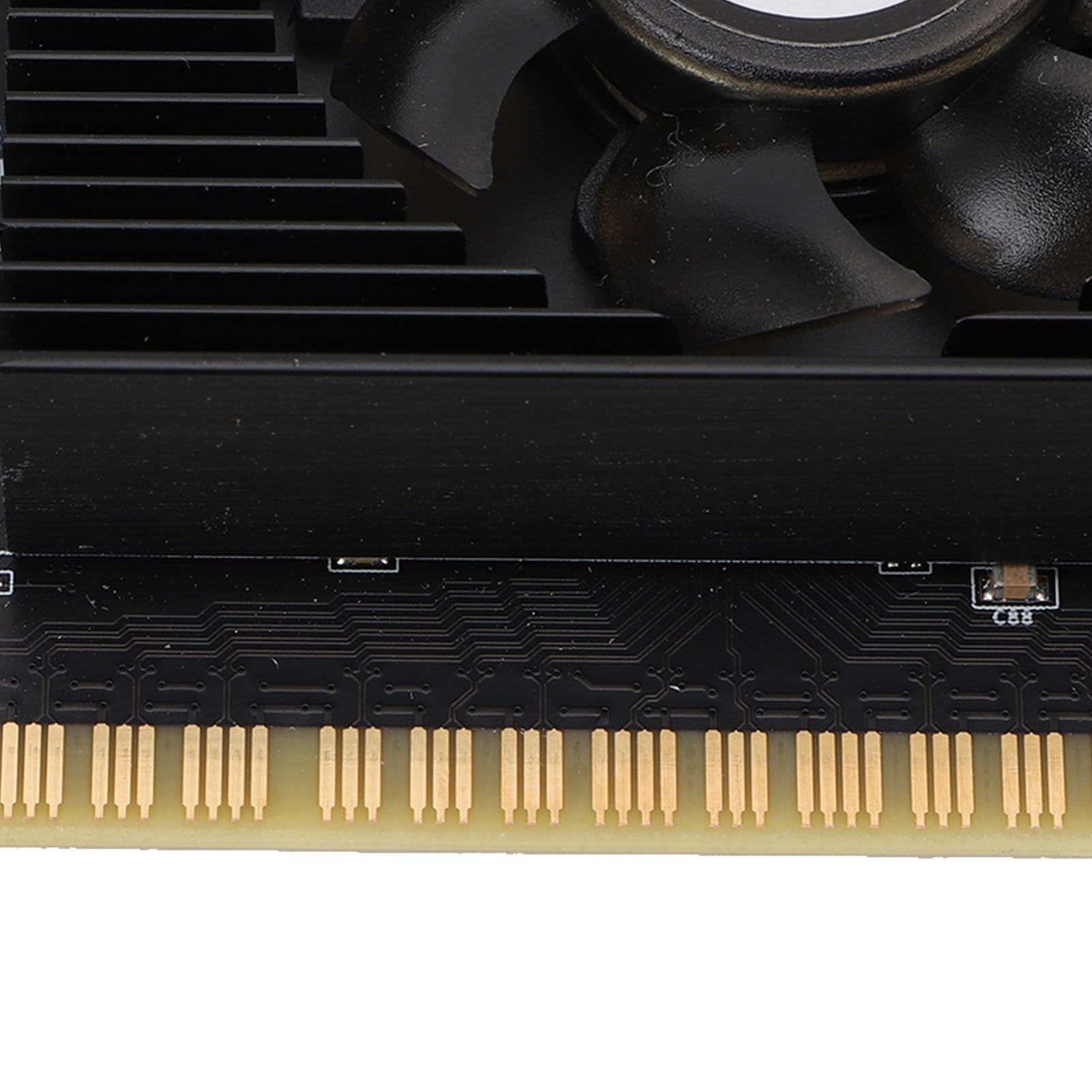 Jiawu Karta Graficzna, 4 GB Pamięci DDR3 Architektura Fermi Karta Graficzna PCIe 3 0 X8 GT 740, do Komputerów Stacjonarnych z obsługą Dwóch Monitorów VGA DVI Brak Zewnętrznego Zasilania dla Komputerów