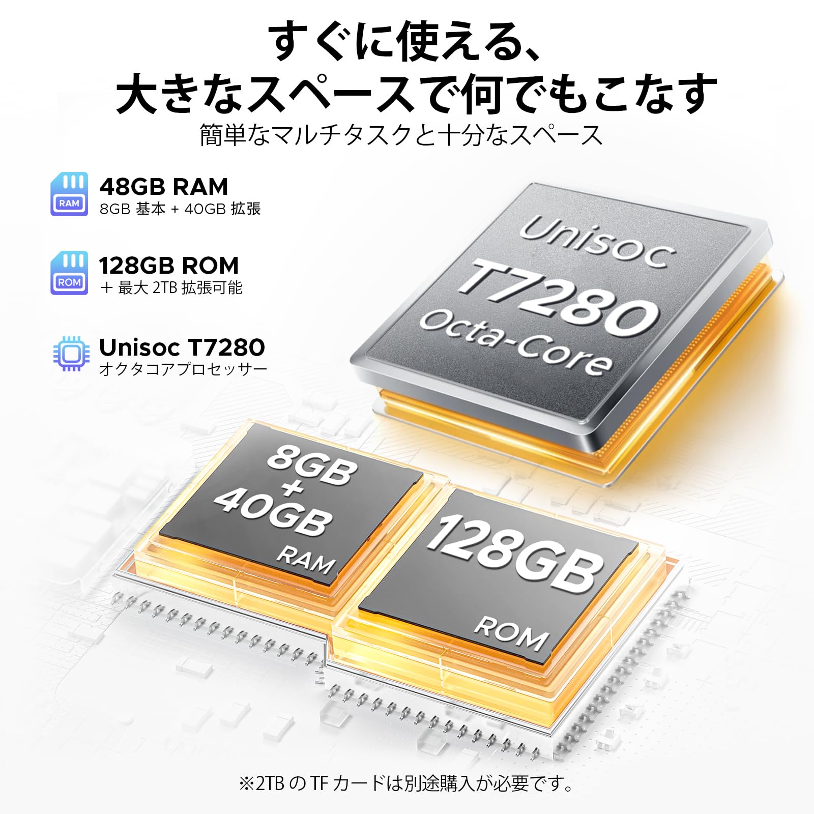 Amazon.co.jp: 【2026新登場 Android16 タブレット 13インチFHD+大画面
