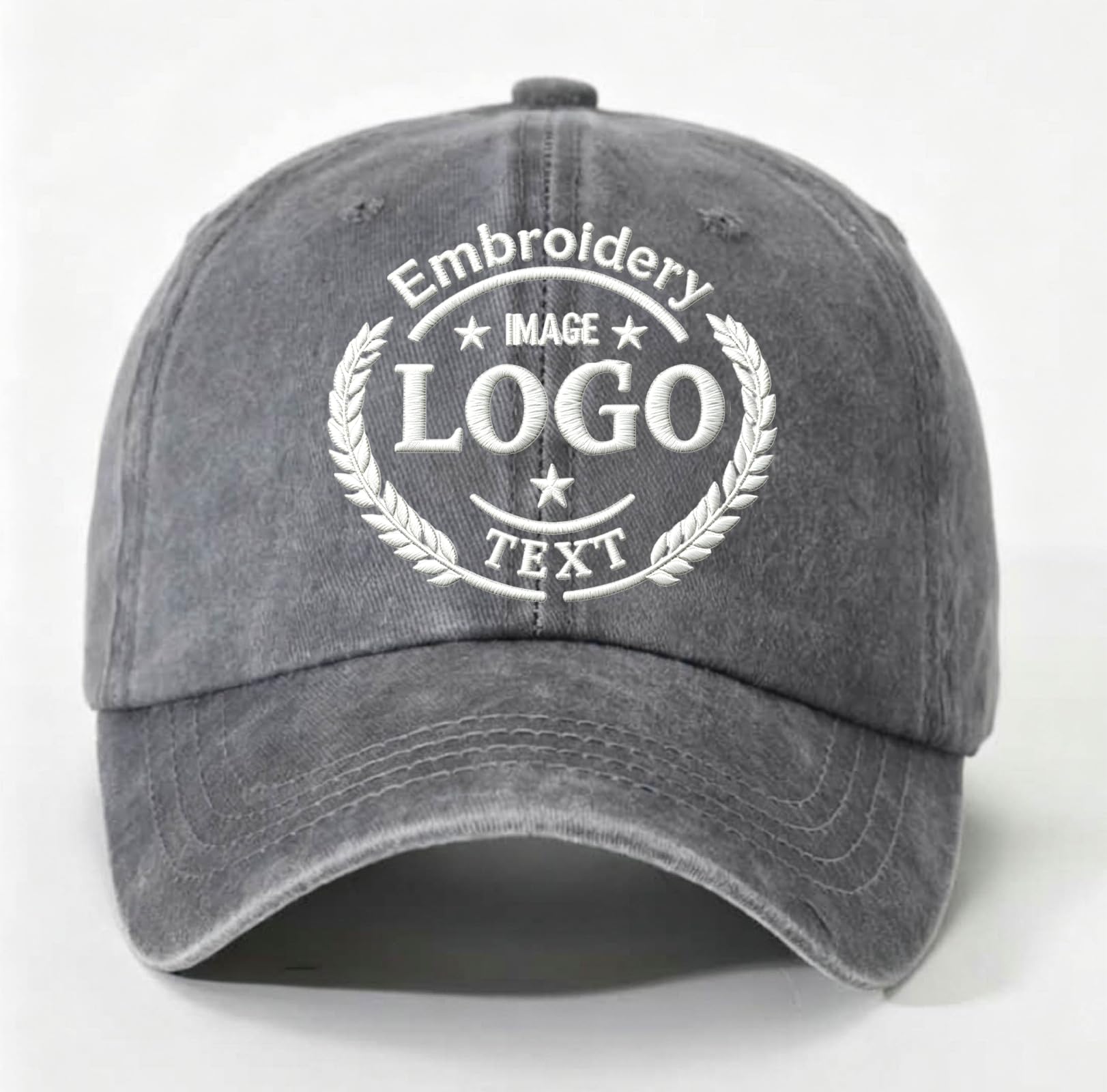 Custom Hats Bulk Personalized Baseball Caps with Logo - Embroidered & Printed Dad Cotton…