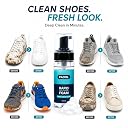 PAOOL Rapid Shoe Cleaning Kit with Foam Spray & Medium Bristle Brush | White Shoe & Sneaker Cleaner Kit | Sports Shoe Cleaning Solution for Deep Cleaning Stain Removal and Everyday Care (Pack of 1) gallery image