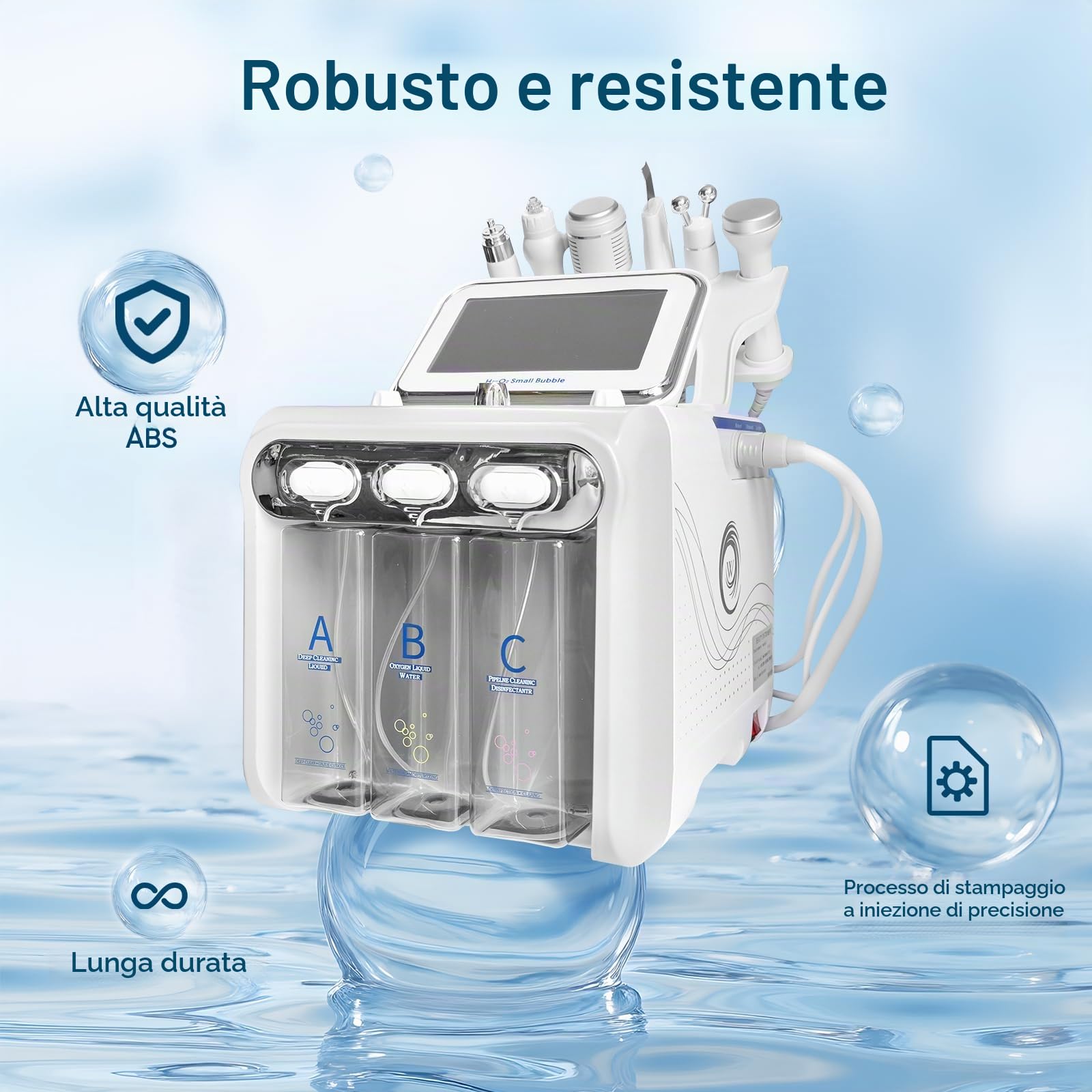 Hydrogen Oxygen Skin Care Machine idrofacciale