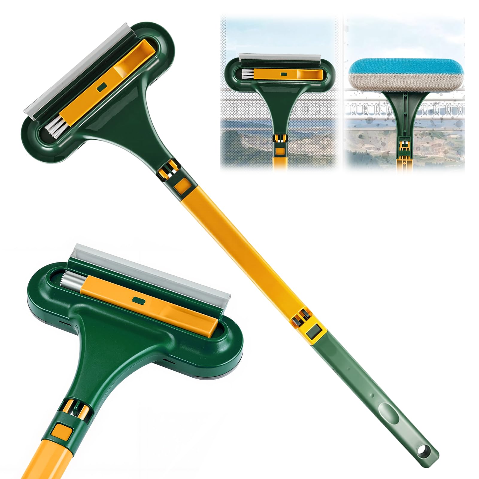 Brosse de nettoyage pour écran de fenêtre contre la saleté des rails de porte de terrasse