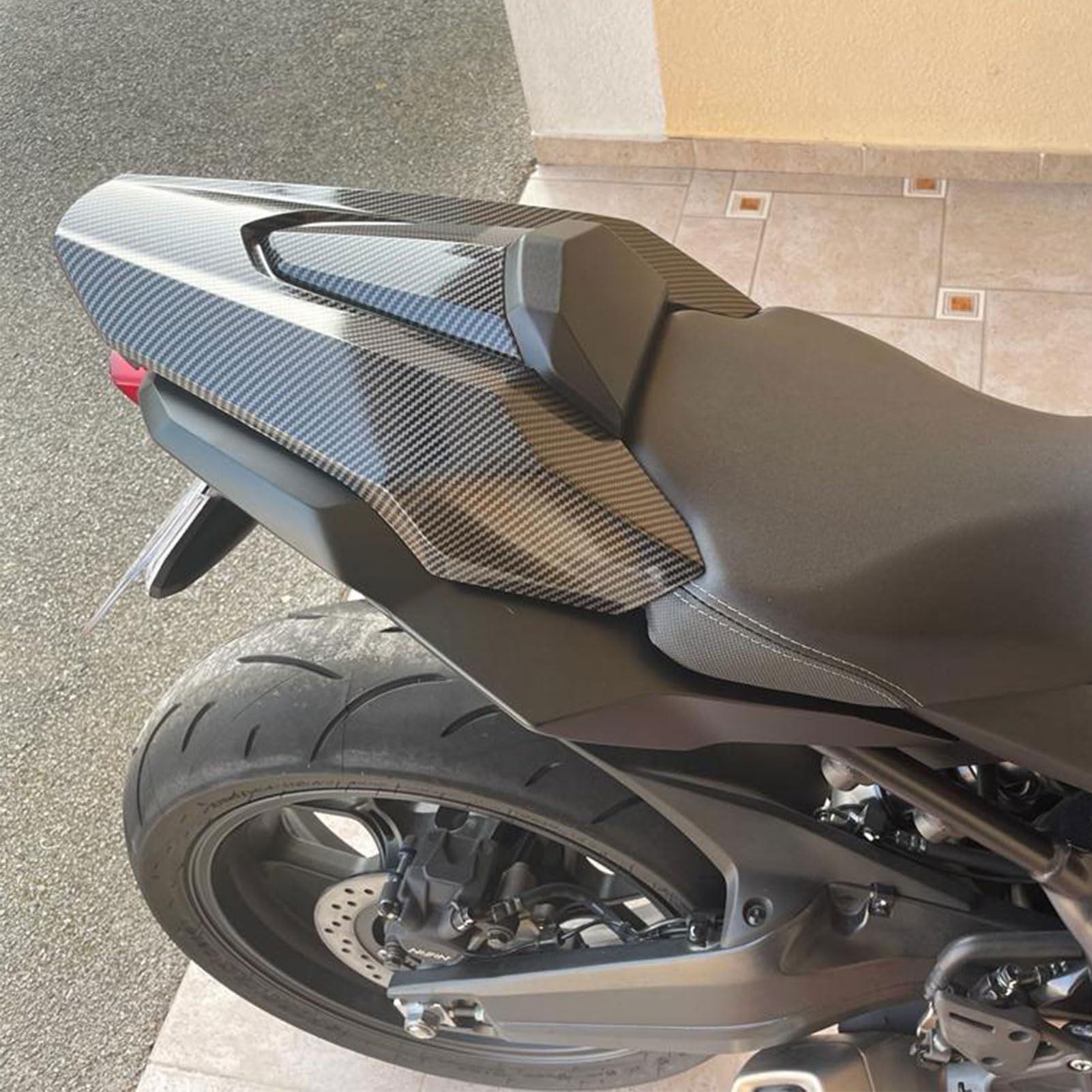 CB650R CBR 650R Soziusabdeckung ABS Heckabdeckung Sitzverkleidung Kohlefaser-Look 2019 2020