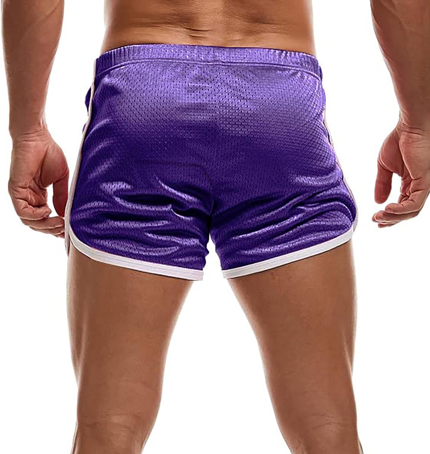AIMPACT Mens Running Shorts Breathing Workout Gym Booty Short Shorts - Image 3