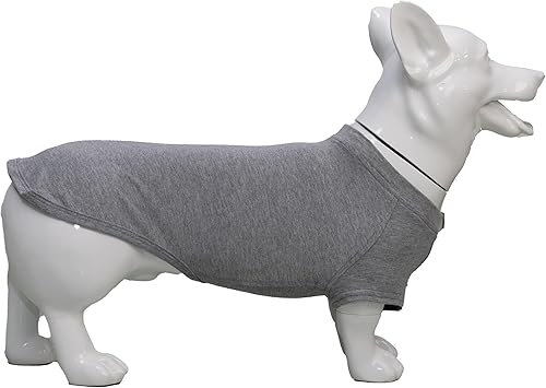 Miniatura 4 de Lovelonglong 2019 - Ropa para mascotas, Disfraces para Perro, Ropa Camisetas en blanco para Perros Grande Medianos Pequeños 100% Algodón 18 Colores,