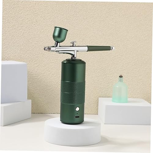 Miniatura 6 de Operitacx 4pcs Spray Mini Nail Kit Portable Airbrush Compressor Mini Compresor De Aire Cake Decorating Kit Usb Airbrush Handheld Airbrush Kit