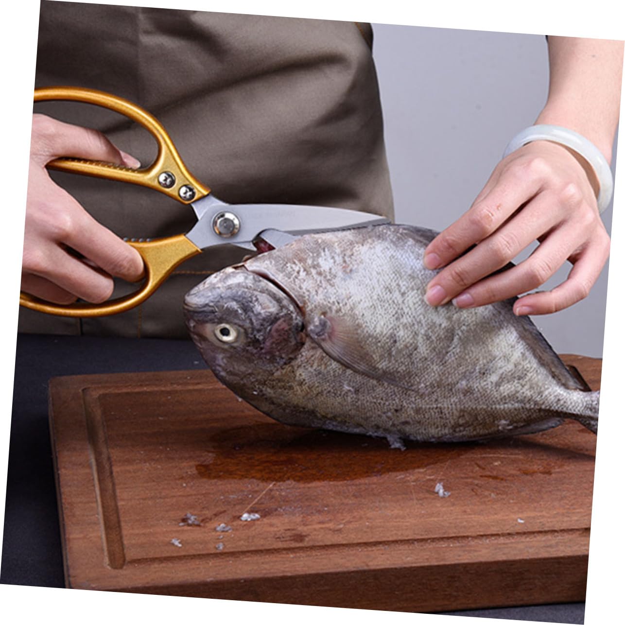 Forbice da Cucina in Acciaio Inox e Alluminio per Pollo e Ossa