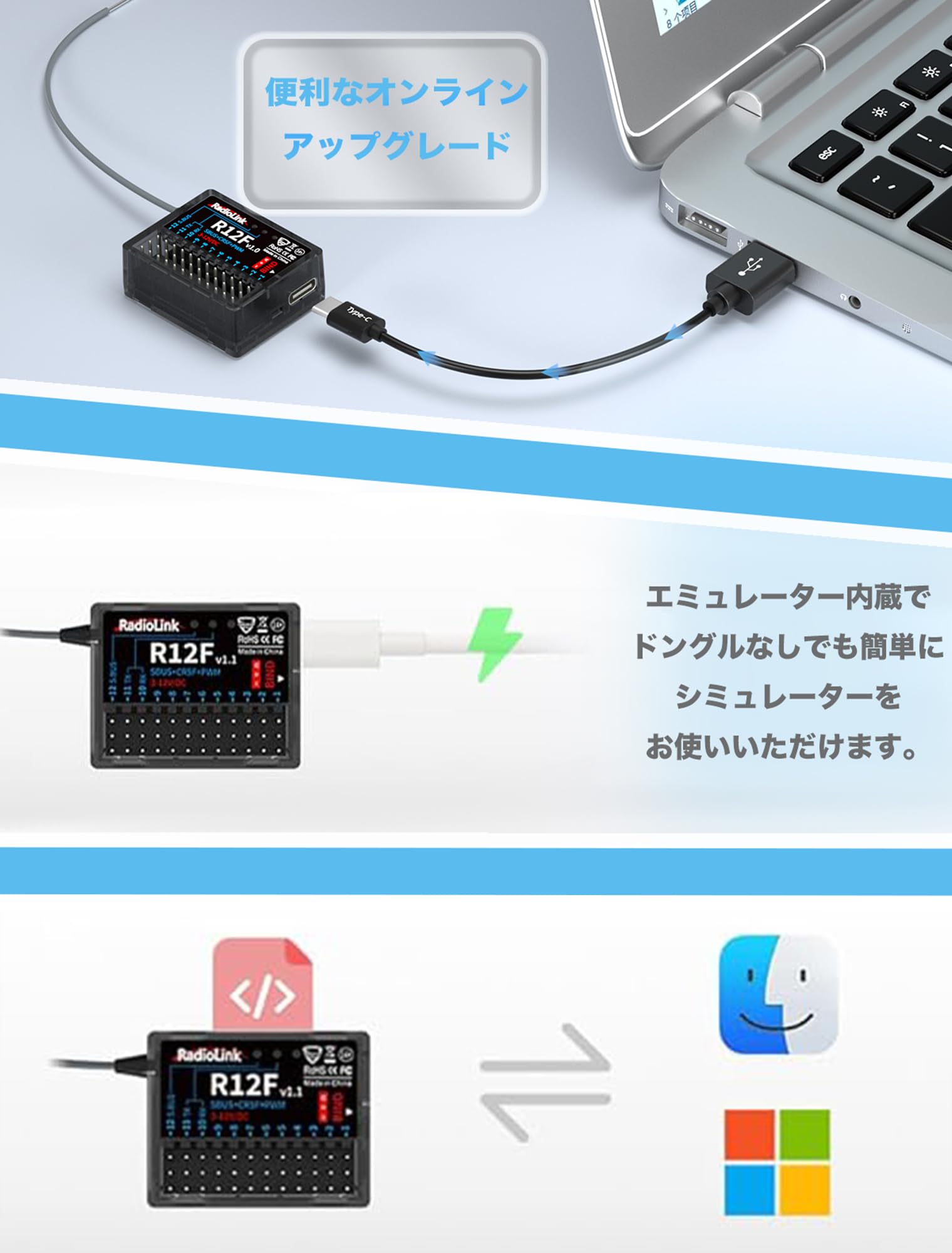 Amazon.co.jp: 【RadioLink 正規品】T12Dプロポセット