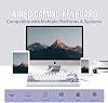 MechLands AJAZZ AK820 MAX HE Rapid Trigger Keyboard Wired Wireless Gaming Keyboard Hall Effect Gasket Mechanical Keyboard Adjustable Actuation Magnetic Switch RGB for Win/Mac White, Wired