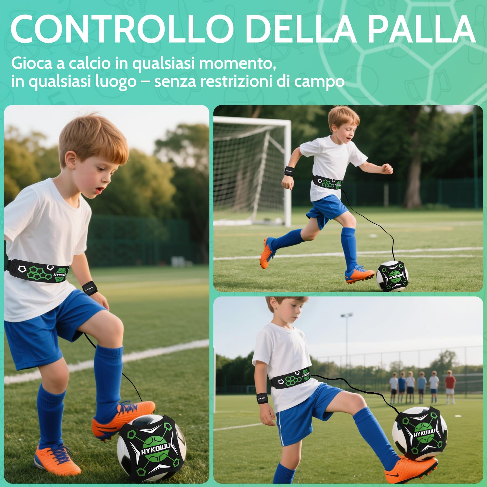 Tappeto Calcio Allenamento Con Soccer Bungee Trainer Tappetino Per Agilità Accessorio Per L'Allenamento Del Calcio Tappeto Da Allenamento Per Il Calcio 60 X 90 Cm Regalo Per Il Calcio Per Bambini