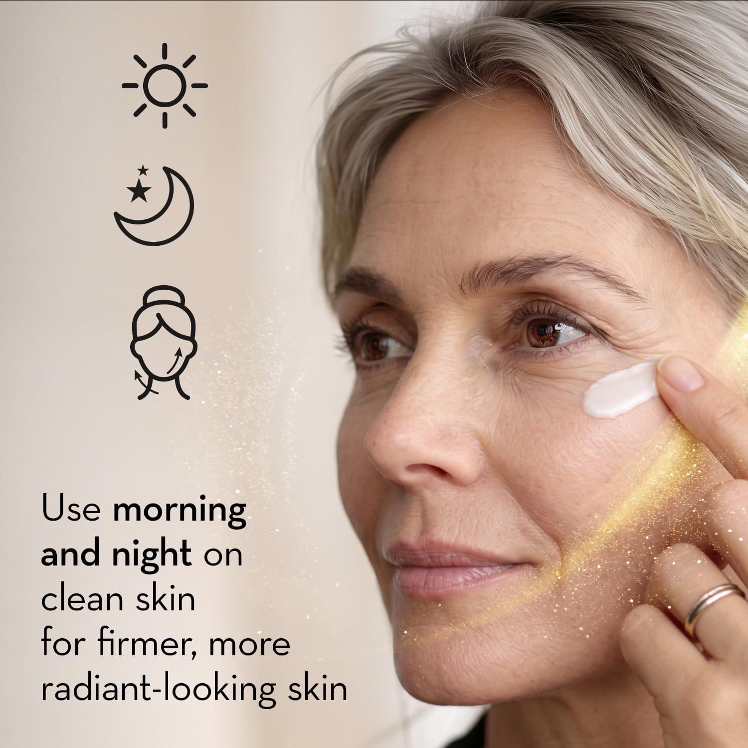 Cicatricure Gold Lift - Crema antiarrugas para ojos y labios, cuidado de la piel antienvejecimiento para reducir las ojeras, la hinchazón y las líneas de expresión, 0.5 onzas (paquete de 3)