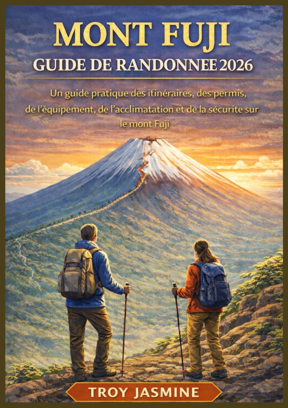 MONT FUJI GUIDE DE RANDONNÉE 2026: Du randonneur débutant à l'alpiniste chevronné : un guide pratique des itinéraires, des permis, de l'équipement, de ... de randonnée du parc national Troy Jasmine)