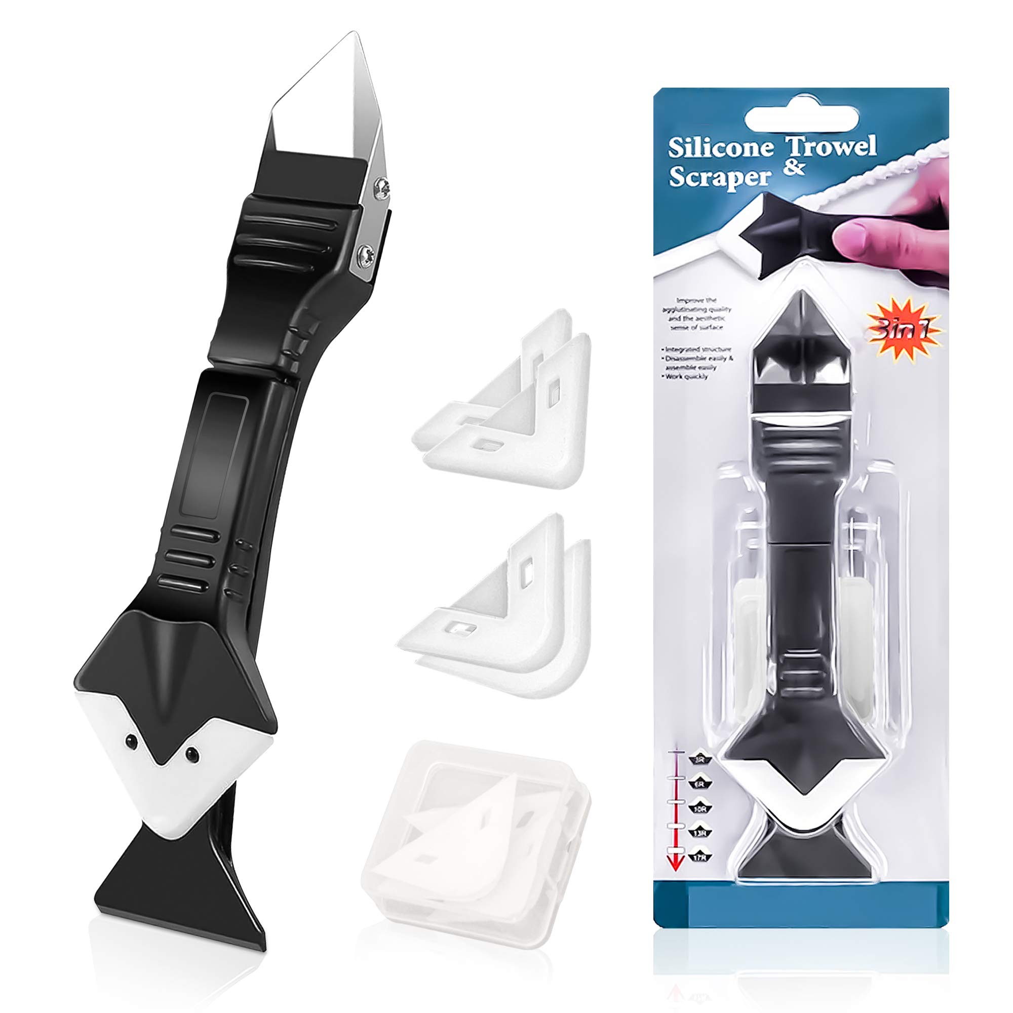 Buy 3 in 1 Caulking Tool Kit, Silicone Caulking Tool kit, Sealant