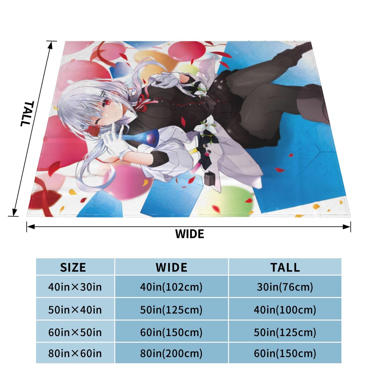 Amazon｜ブランケット ひざ掛け フランネル バーチャル Vtube 葉