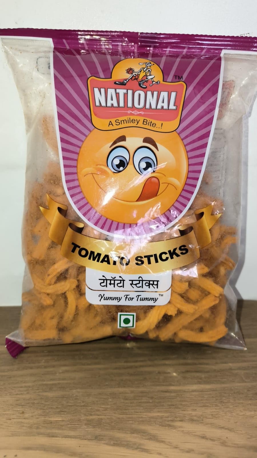 NATIONAL-A Smiley Bite Party Snack Tomato Sticks | Healthy Snack Ready to Eat Sweet,Hot & Spicy (Pack Of 5) 180 Grams Each Pack - Image 9 thumbnail