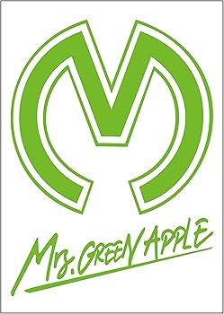 Amazon.co.jp: Mrs.GREEN APPLE vol.1 カッティングステッカー L (黄緑