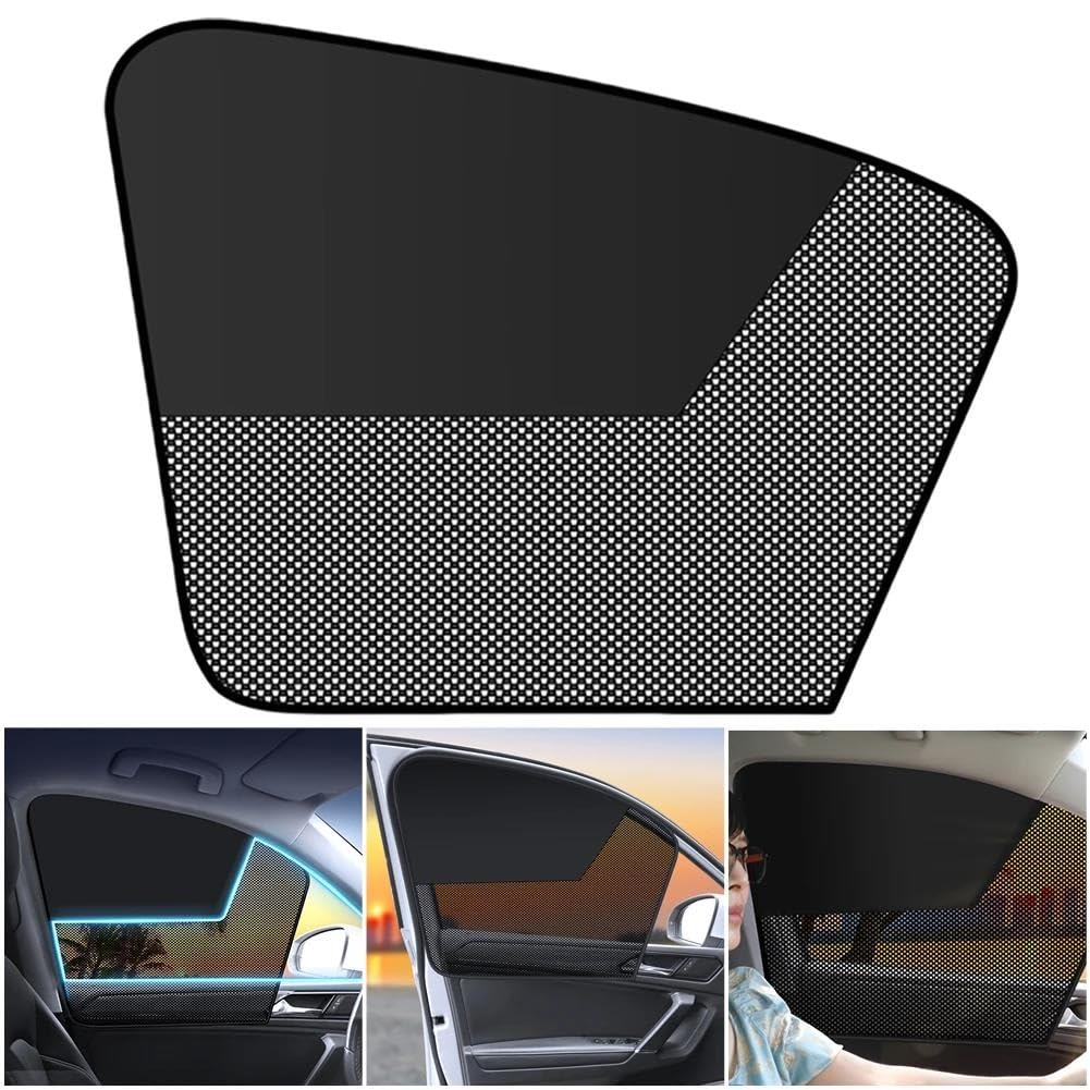 Parasol Magnético Parasoles Magnéticos Para Ventanas De Coche Bloquean La Luz Protegen Las Ventanas Laterales Verano(Driver)