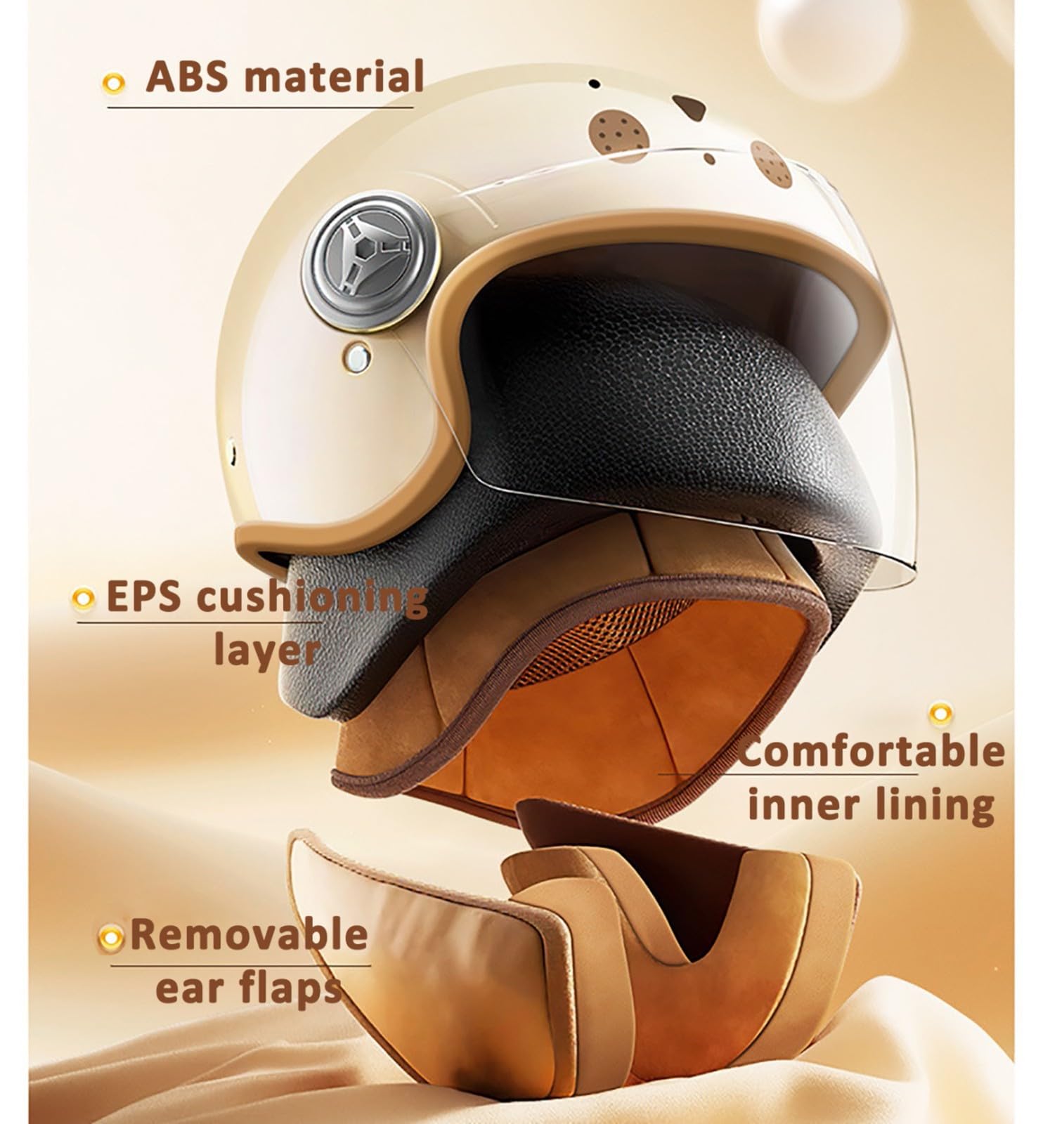 Casque pour Enfants, Casque Réglable pour Vélo, Trottinette Et Roller, Casque Ouvert pour Garçons Et Filles De 3 À 15 Ans, Homologué ECE 22.06 5,(48-54CM)