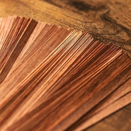 Miniatura 2 de Paquete de 120 derrames de cedro español, tiras de madera de cedro, encendedor de cigarrillos, humo de tuberías, humidor y accesorios para ahumar