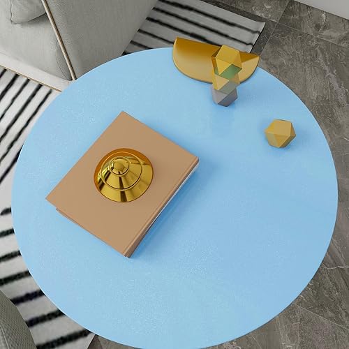 Miniatura 4 de Amiya Papel adhesivo azul brillante brillante autoadhesivo para encimeras, muebles, armarios, impermeable, extraíble, fácil de aplicar, envoltura de