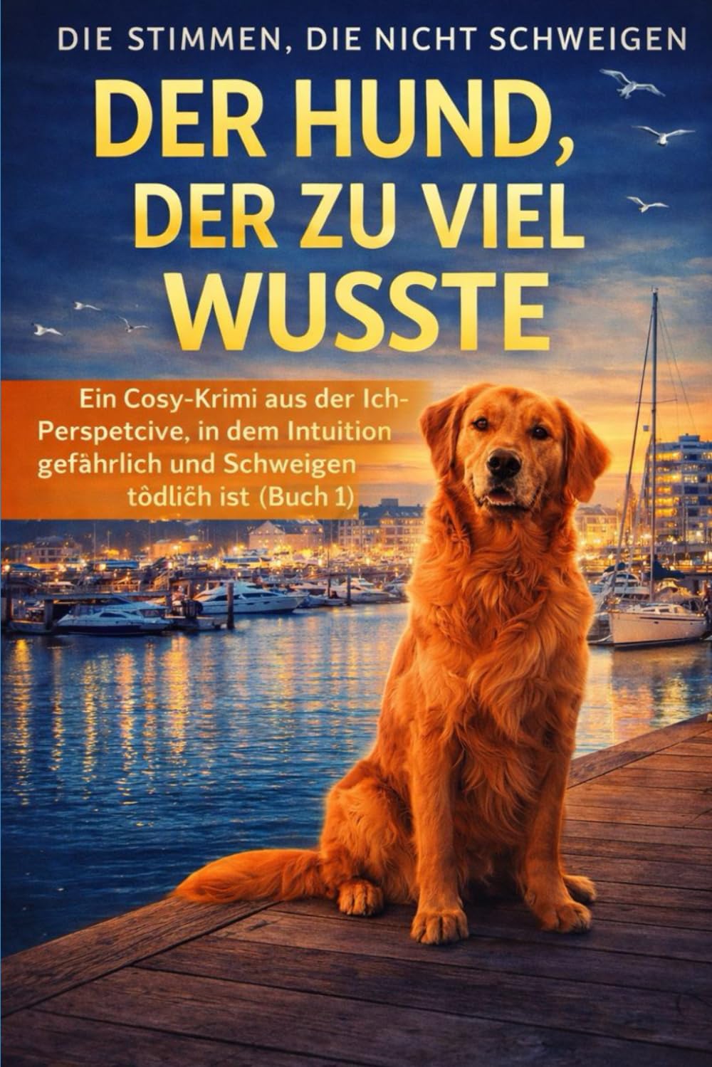 DER HUND, DER ZU VIEL WUSSTE: Ein Cosy-Krimi aus der Ich-Perspektive, in dem Intuition gefährlich und Schweigen tödlich ist (Buch 1) (Die Stimmen, die nicht schweigen)