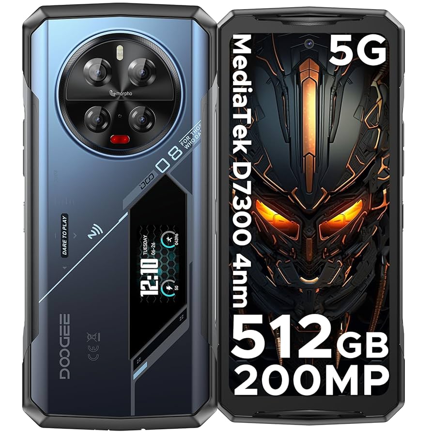 Amazon.com: DOOGEE V40 Pro Rugged Phone 5G - 36GB RAM+512GB