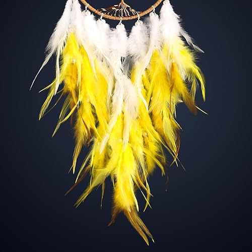 Miniatura 4 de ZIIAMG Árbol de la vida atrapasueños decoración de pared con piedra de cristal curativo hecha a mano, atrapasueños, decoración de pared para