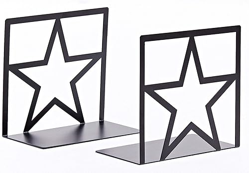 Miniatura 29 de GEOMOD Sujetalibros geométricos de metal salvia con forma de panal de abeja, extremos altos y resistentes para estantes, moderno y resistente