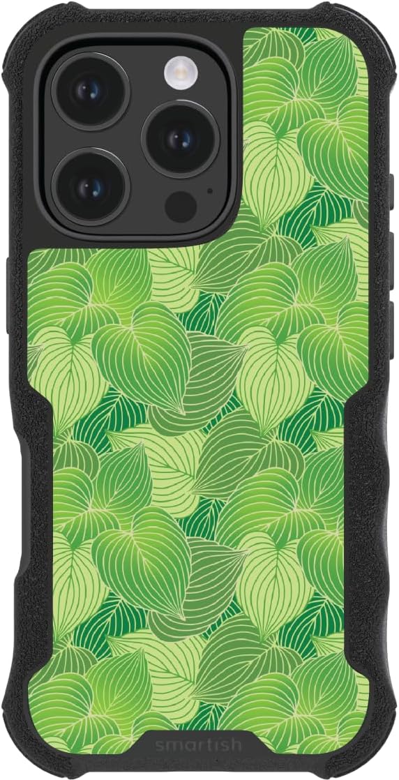 Smartish - Straight to My Heartleaf - iPhone 16 Pro MagSafe Armor Case - Gripzilla [Rugged & Tough] Heavy Duty Armor Case - Fits iPhone 16 Pro