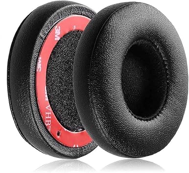 Replacement Studio 2 Ear Pads Memory Foam Ear Cushions Compatible with Studio2.0 / Studio3.0 Wireless/Wired Over Ear Headphones Earpads Black