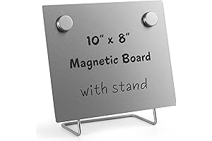Magnetic Stand: Miniature Metal Bulletin Board with Stand