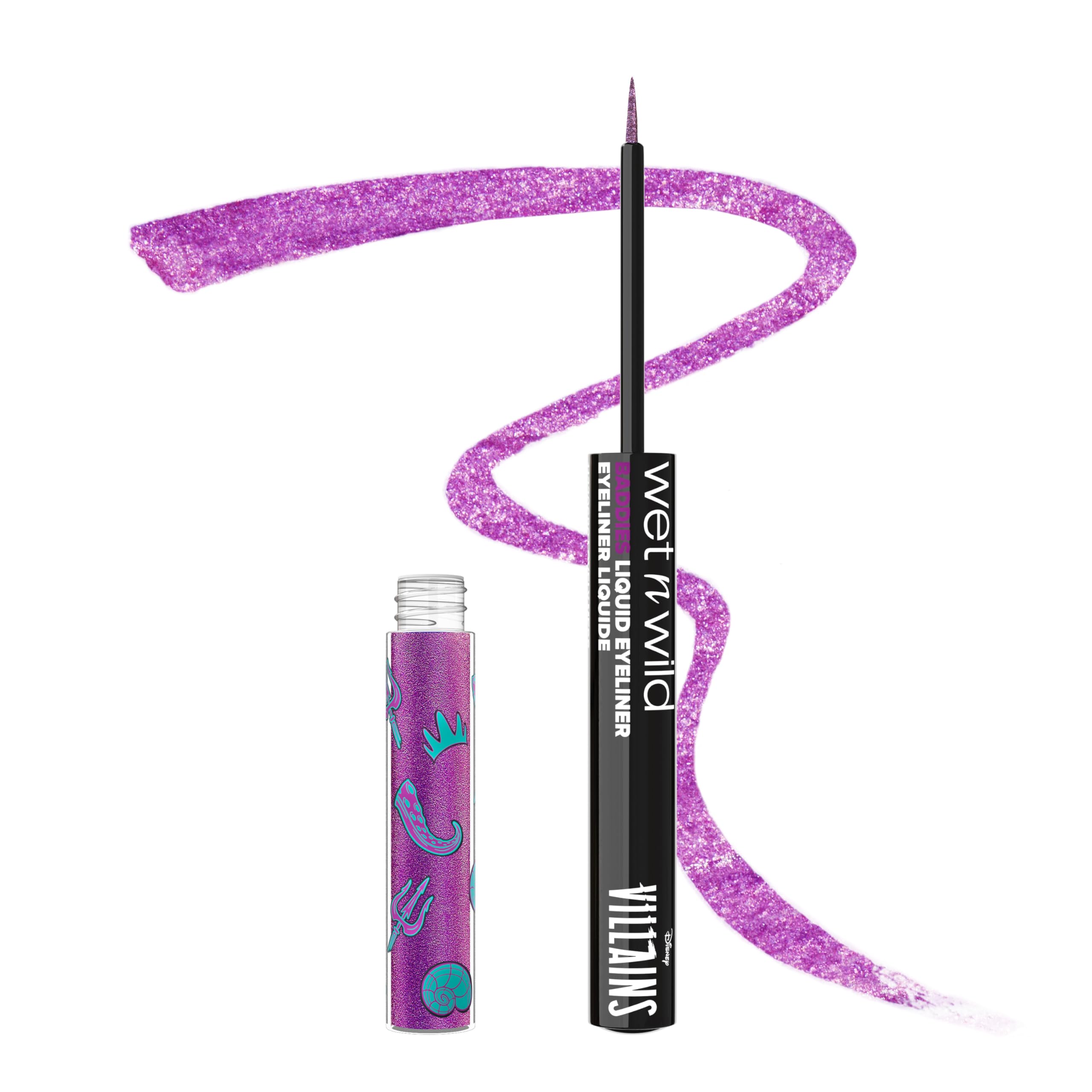 wet n wild Disney Villains Baddies Liquid Eyeliner Lovely Mess