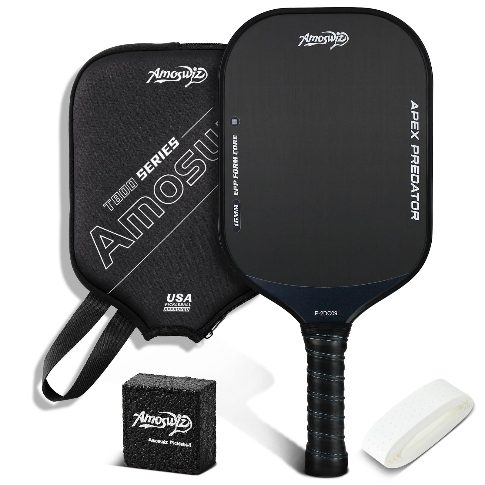 ピックルボール パドル T800 生カーボン USAPA承認 Aw Pro ピックルボール パドル T800 生カーボン USAPA承認 Aw Pro