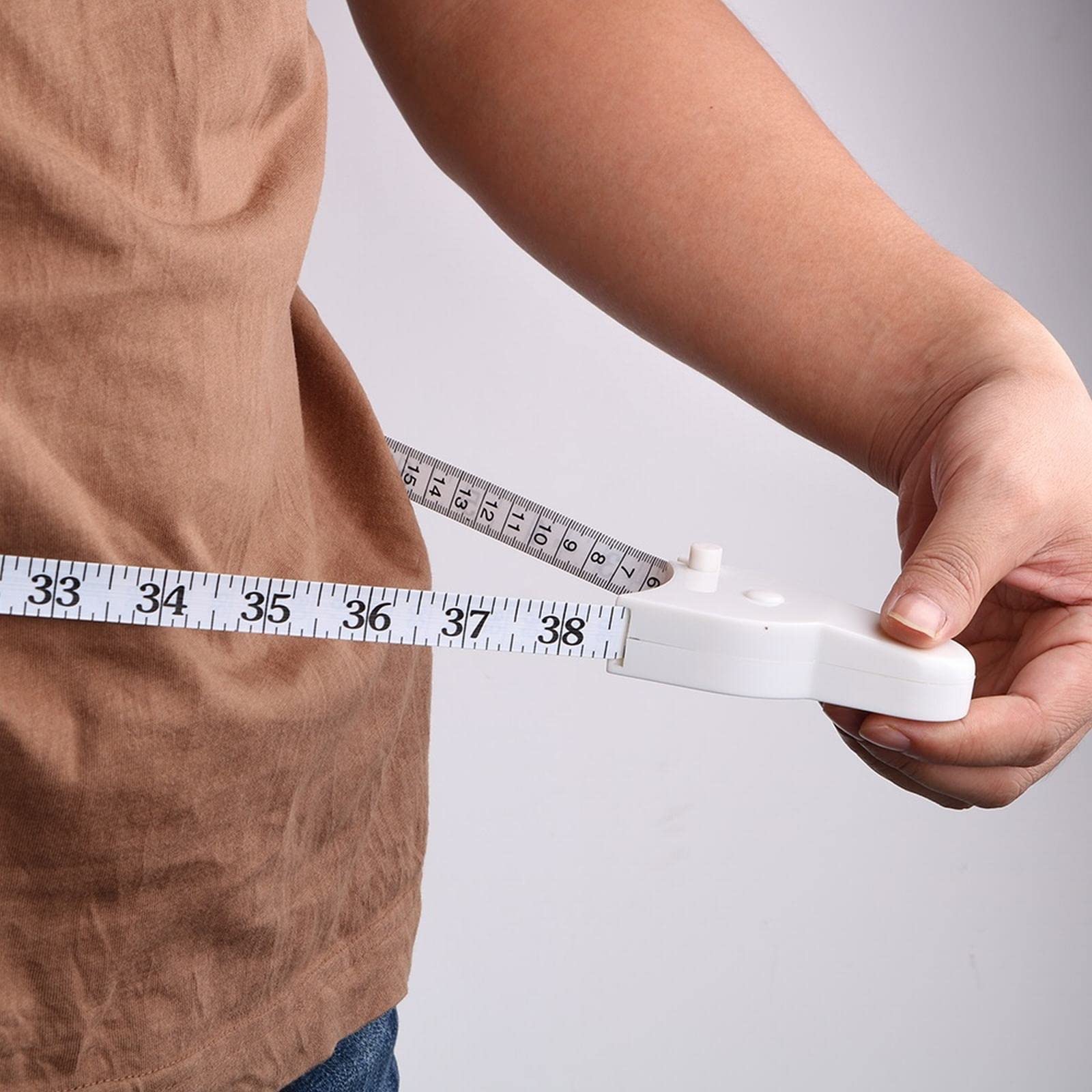 Miarki Taśmowe, 150 Cm Miarka Taśmowa Do Dokładnego Narzędzia Fitnessu Wysuwana Linijka Miarka Do Pomiaru Tkanki Tłuszczowej I Utraty Wagi
