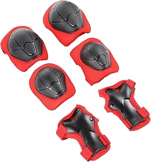 CLISPEED 1 Conjunto De Joelheiras Conjunto De Joelheiras De Skate Joelheiras Esportivas Joelheiras Para Conjuntos Esportivos Para Meninos Roupas De Proteção De Skate Para Crianças