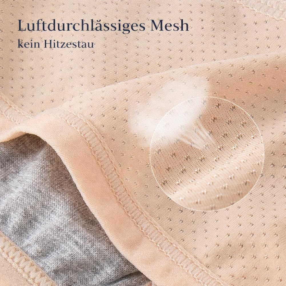 Drywear Slip Damen Inkontinenz, Drywear Auslaufsichere Unterwäsche Damen,Dry Wear Unterhose Inkontinenz, Unsichtbare Atmungsaktive Wiederverwendbare Unterwäsche - 4