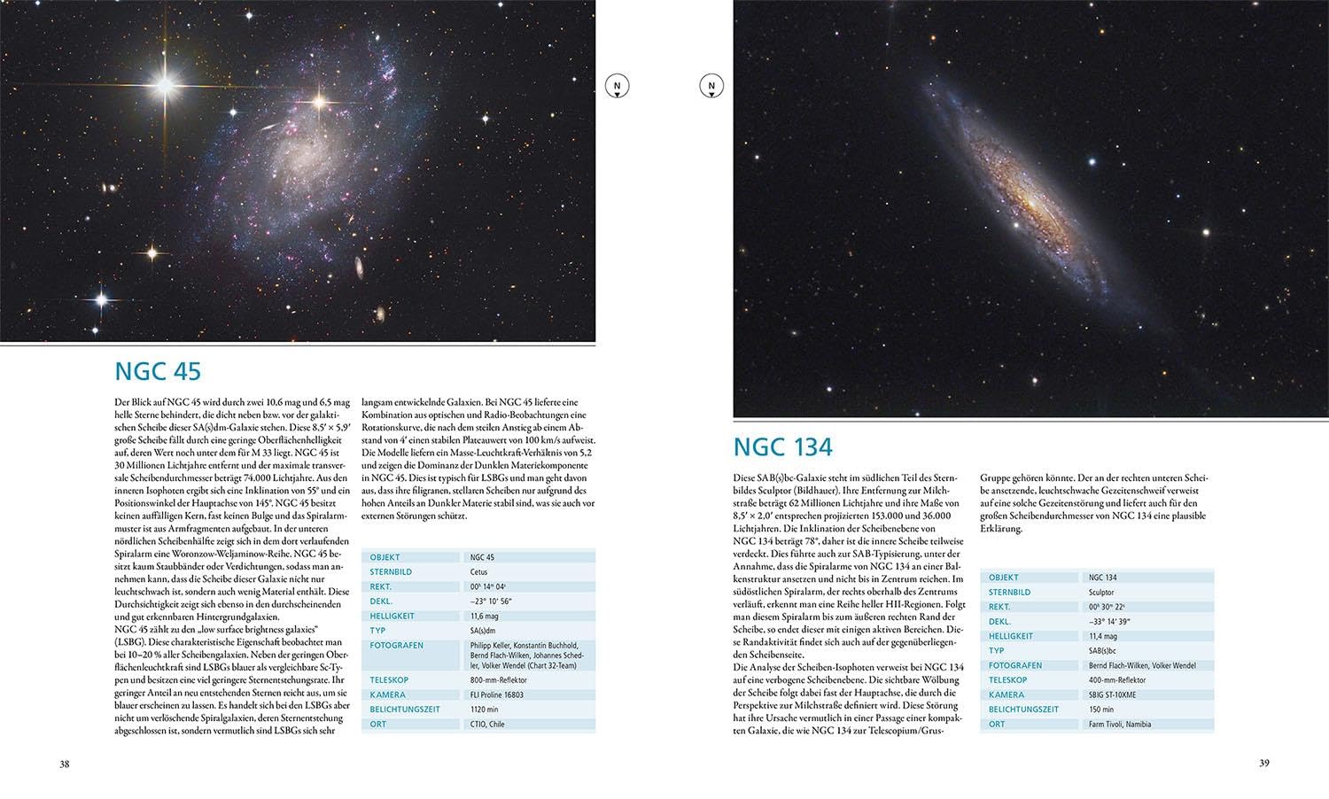 Bildatlas der Galaxien: Die Astrophysik hinter den Astrofotografien: das Wissen über Galaxien anhand von aktuellen Amateuraufnahmen. Über 300 Galaxien im Porträt.