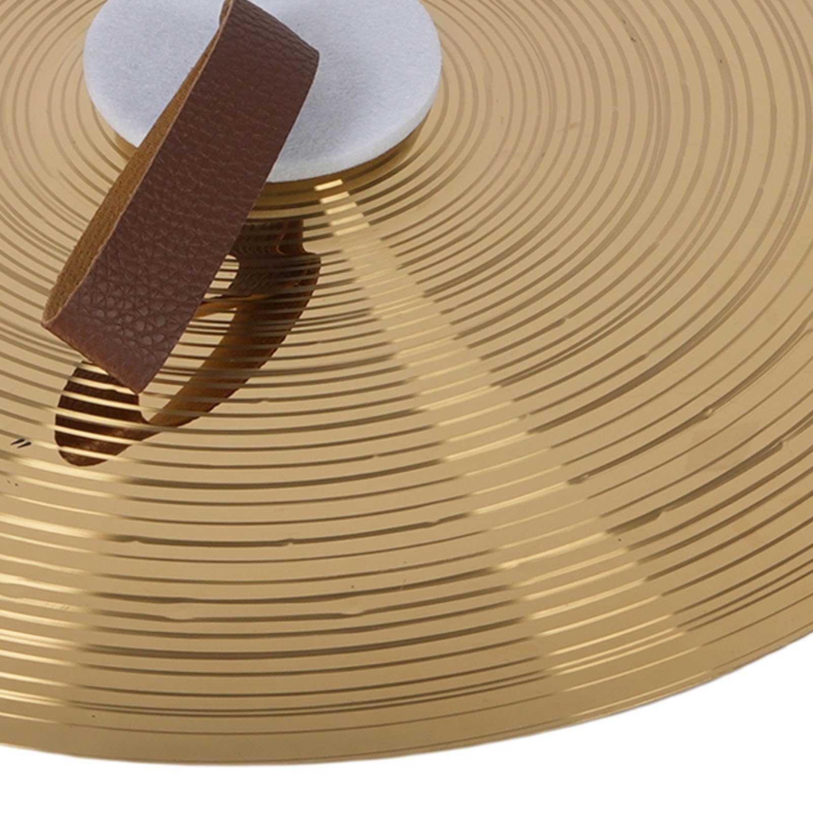 Platillos de Mano 16 Pulgadas Aleación Alta Dureza Walfront Tambor para Actuaciones Músicos Calidad Sonido Superior Diseño Fácil Sostener Principiantes Profesionales
