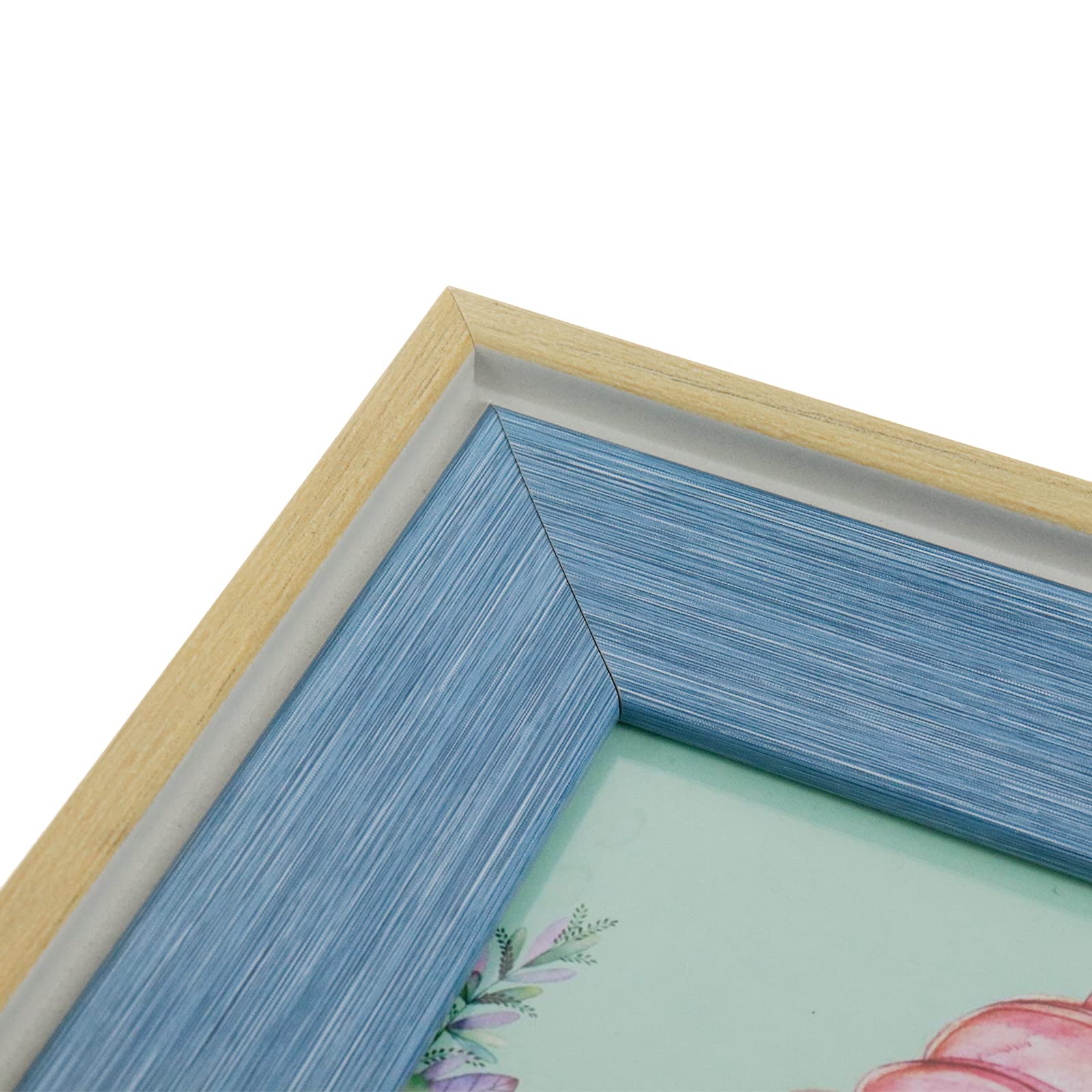 Bitray Cornice portafoto in legno, 8,9 x 12,7 cm, da tavolo