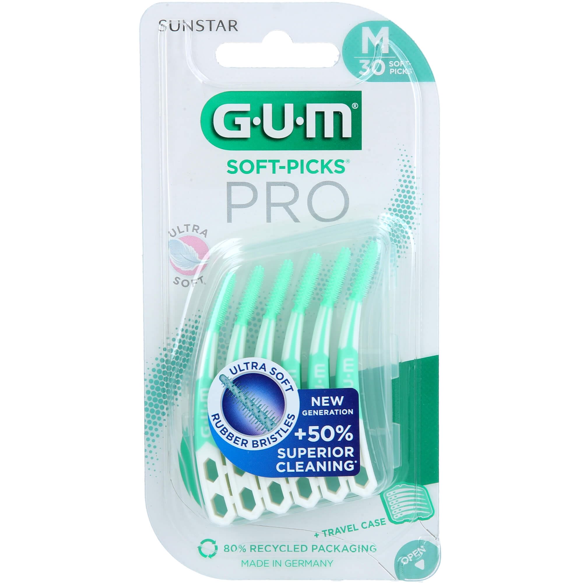 GUM Soft-Picks Pro Medium Interdentalbürsten, 30 pz Spazzole interdentali