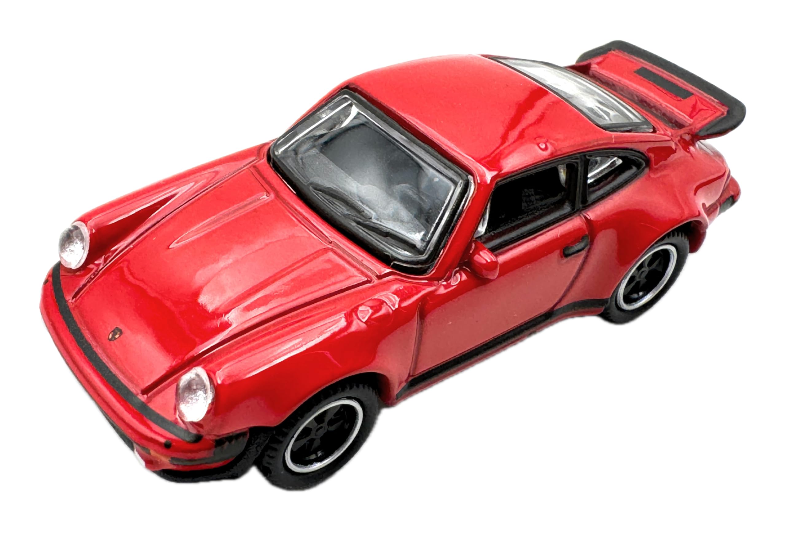 Porsche 911 Turbo 3.0 Model Car (930) Classic Car 1:87 - Detailed Collector's Model | GT Marketing | Museum Collection | Guards Red