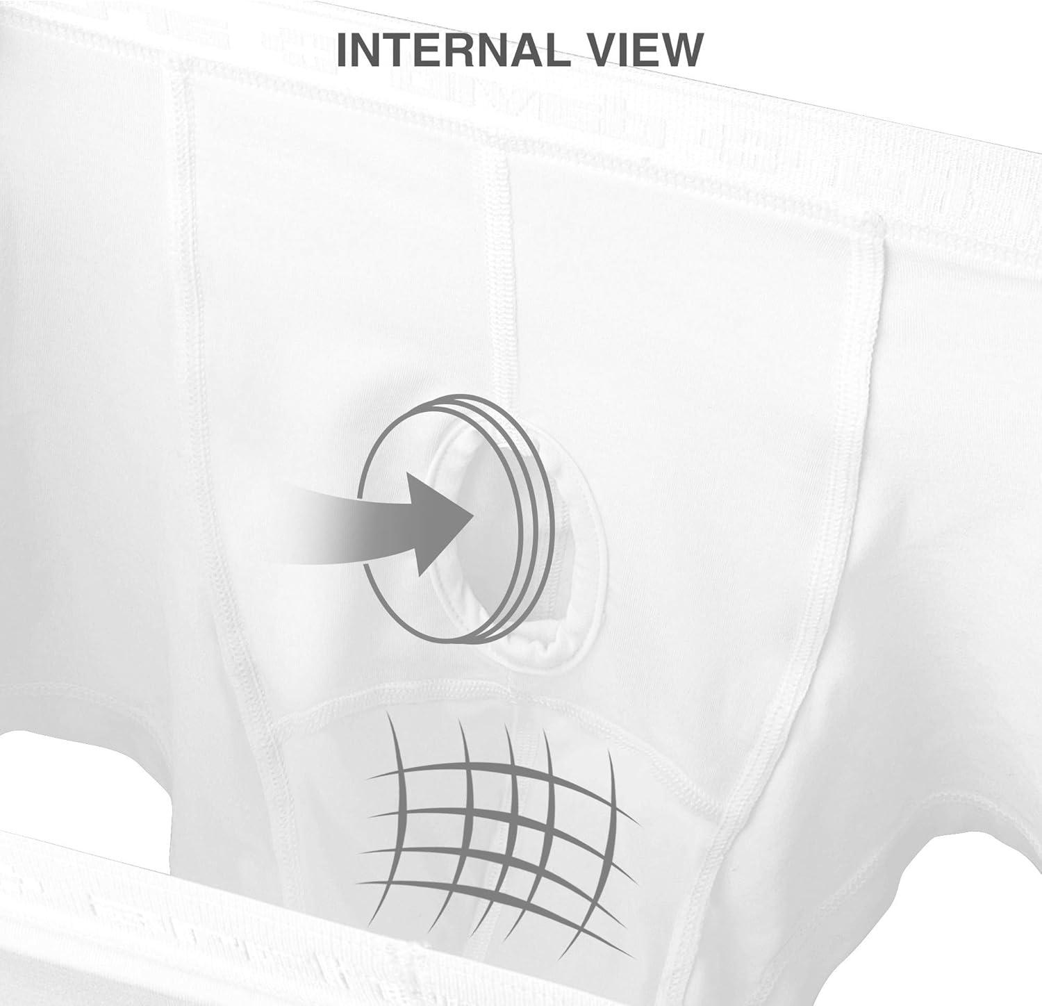 DAVID ARCHY Men's Underwear Boxer Briefs with Fly, Dual Pouch Modal Design, Support Fit, Multipack - Image 6