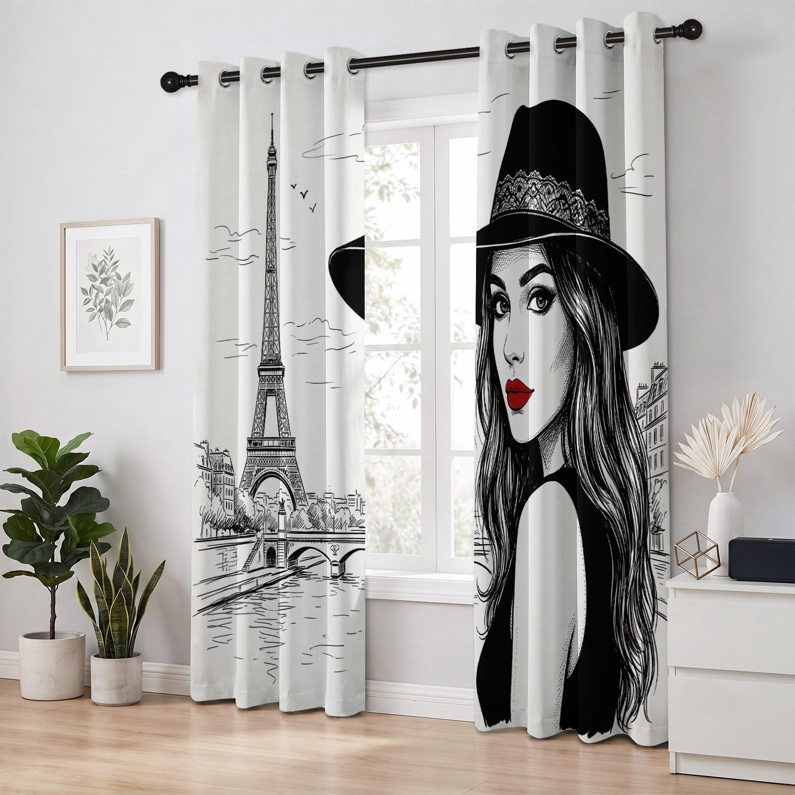 Tende oscuranti moderne, 175 x 140 cm (altezza x larghezza), set da 2 pezzi