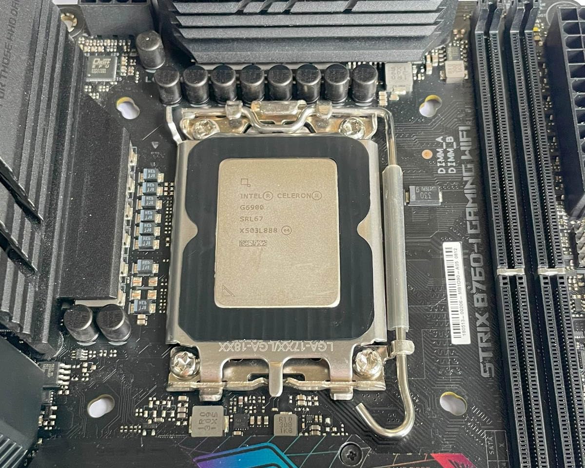 ElecGear Protezione termica per CPU per processori desktop Intel 12, 13, 14, 2 confezioni di LGA1700 Socket Buckle Copertura protettiva per blocco perdite per Intel Core 12xxx, 13xxx e 14xxx