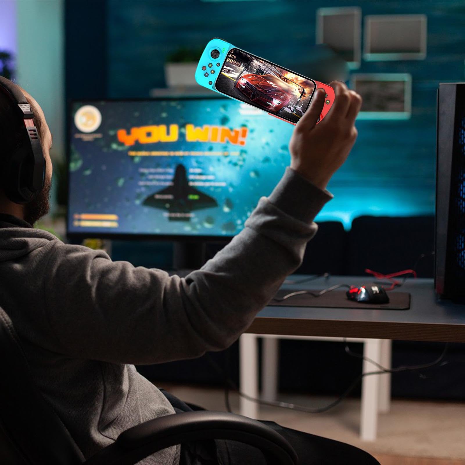 Mando Para Juegos móvil, Juego Con Carga USB, Convierta Su Teléfono En Una Consola [video game]