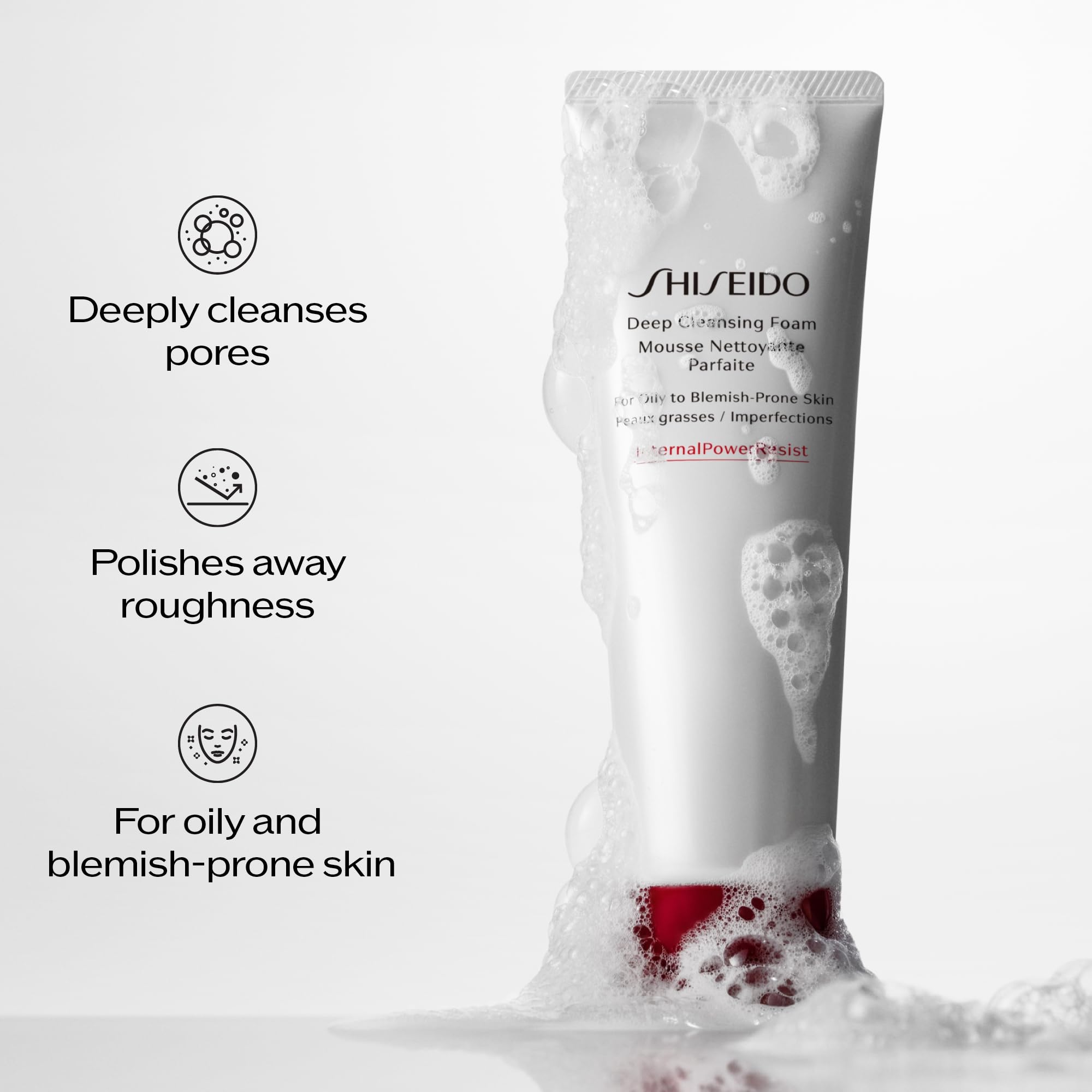 Shiseido Deep Cleansing Foam 125 ml Yüz Temizleyici, 768614145288
