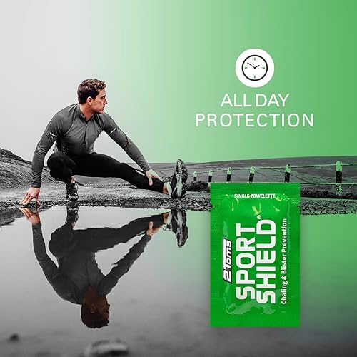 Miniatura 4 de 2Toms SportShield Anti-Chafe y Blister Prevención para su cuerpo, a prueba de sudor y resistente al agua, evita la irritación de la piel de roturas,