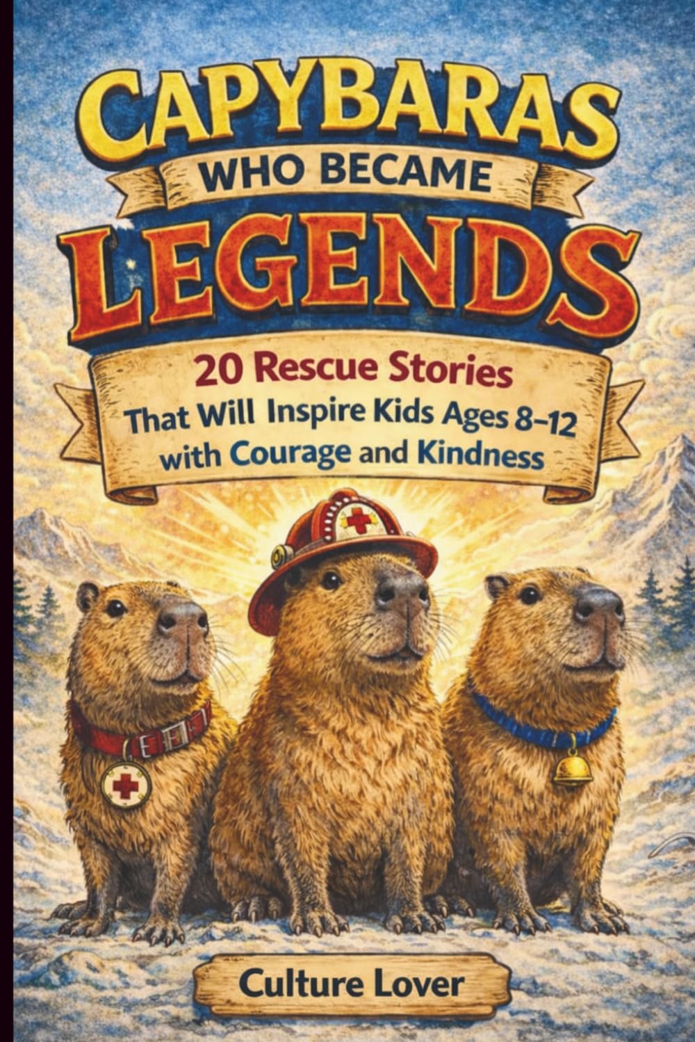 Capybaras Who Became Legends: 20 Rescue Stories That Will Inspire Kids Ages 8–12 with Courage and Kindness (Capybara Books)