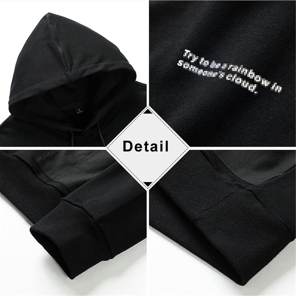 EDSNHG Autumn Multi-Pockets Plus Size Tracksuit Men Streetwear